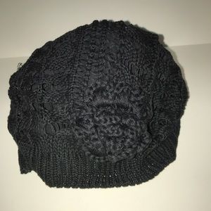 Black Knit hat